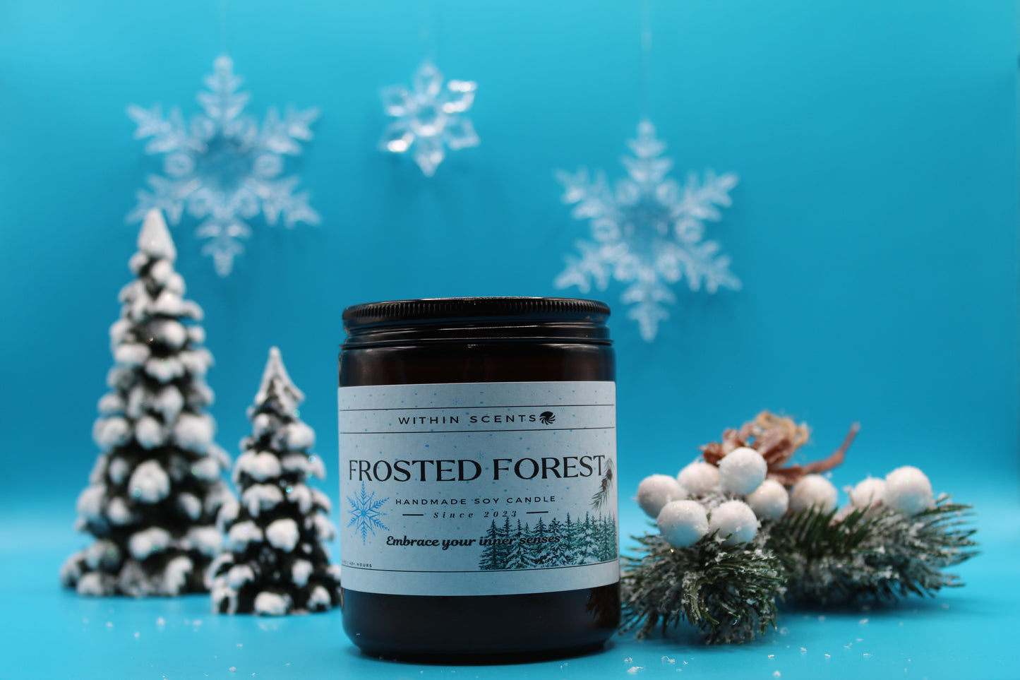 Frosted Forest Candle π―οΈβοΈπ²